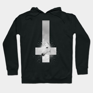 Inverted Cross Unicorn Hoodie